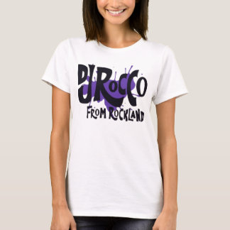 T-shirt Logo Rockland DJ Rocco Femme Noir