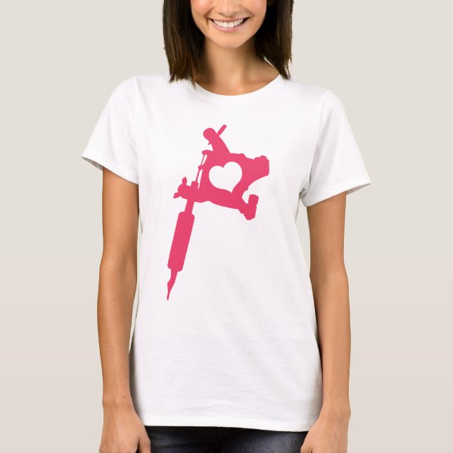 T-shirt logo rose (Devant)