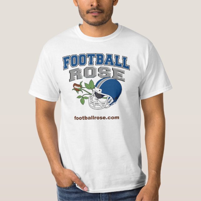 T-shirt Logo rose du football (Devant)