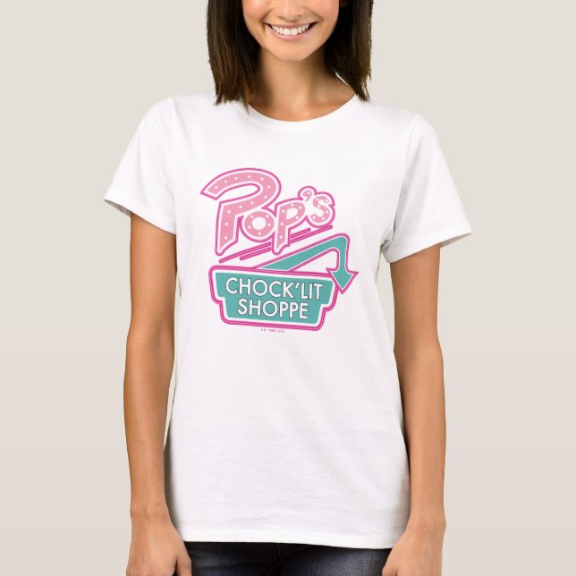 T-shirt Logo rose du magasin Chock'Lit de Pop (Devant)