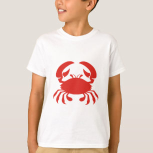 T-shirt Logo rouge de crabe