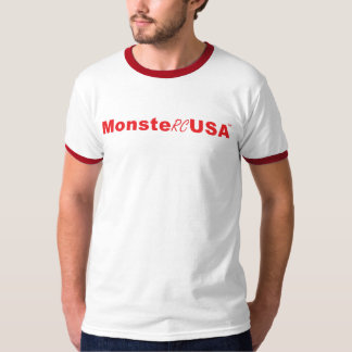 T-shirt Logo rouge de MonsteRCUSA