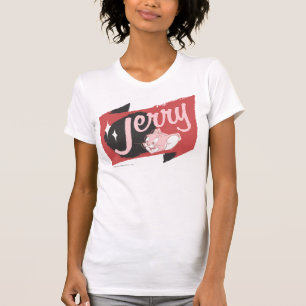 T-shirt Logo rouge et noir de Jerry