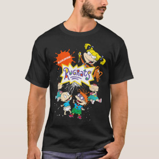 T-shirt Logo Rugrats Avec Logo Nick Et Caractères Rugrats