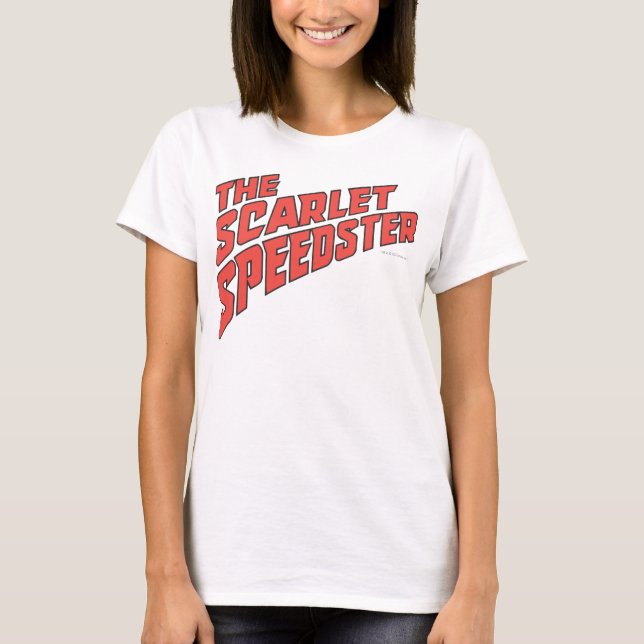 T-shirt Logo Scarlet Speedster (Devant)