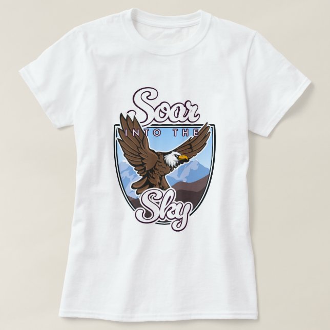 T-shirt logo S'Envolez vers le Ciel (Design devant)