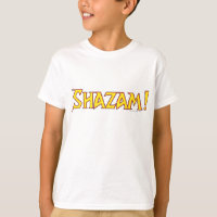 Logo Shazam Jaune/Rouge