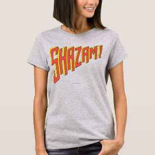 T-shirt Logo Shazam Rouge/Jaune