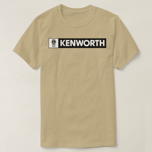 T-shirt logo simple camion noir (Design devant)