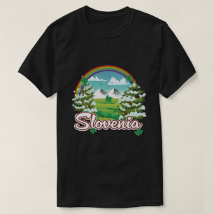 T-shirt logo Slovénie Travel