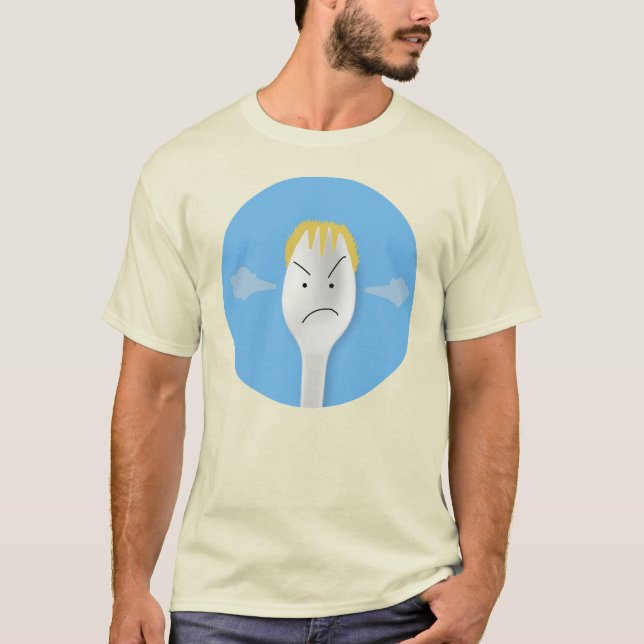 T-shirt Logo Sporker en rembobinage (Devant)