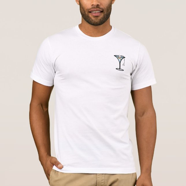 T-shirt Logo STP, Verre seulement, Bella Canvas (Devant)