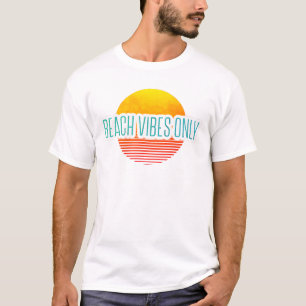 T-shirt Logo Sun des Beach Vibes uniquement amusant