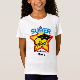 T-Shirt Logo Super Grad - Personnaliser le nom et l'année