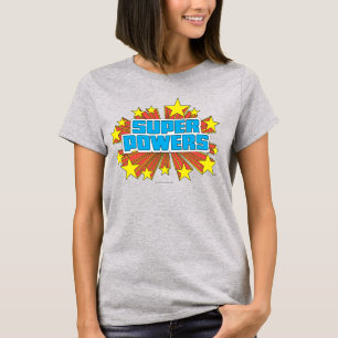 T-shirt Logo Super Powers™ bleu