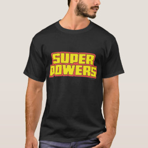T-shirt Logo Super Powers™ Jaune