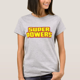 T-shirt Logo Super Powers™ Jaune