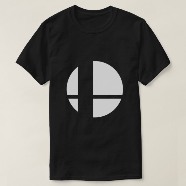 T-shirt Logo Super Smash Bros Classic (Design devant)