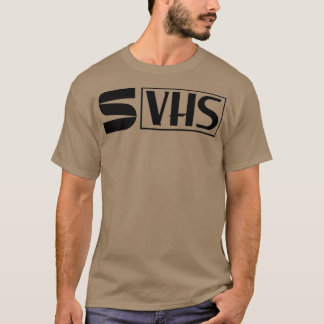 T-shirt Logo Super VHS Media Format