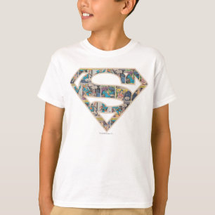 T-shirt Logo Supergirl Comic Strip