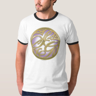 T-shirt Logo Supergirl Gold & Purple Circle
