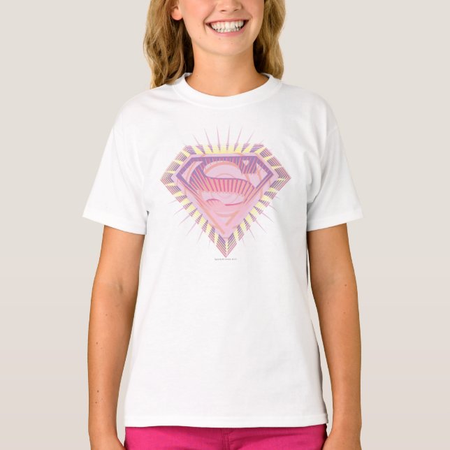 T-shirt Logo Supergirl Rad (Devant)