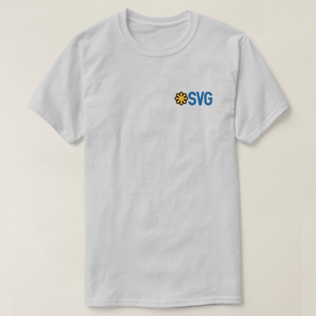 T-shirt Logo SVG (Design devant)