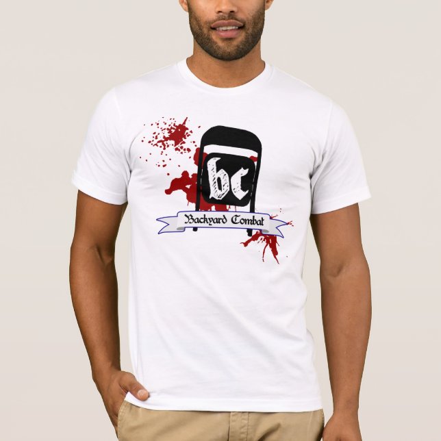 T-shirt Logo T de combat de jardin (Devant)
