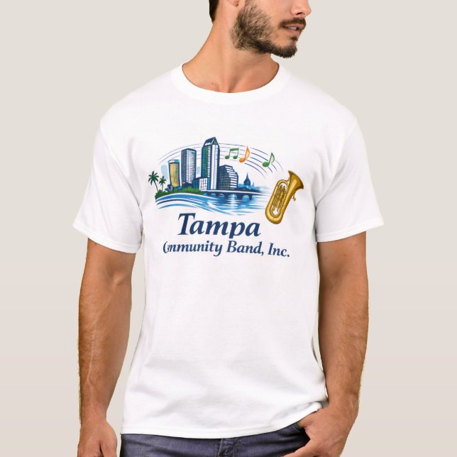 T-Shirt logo TCB Baryton/Euphonium/Tuba (Devant)