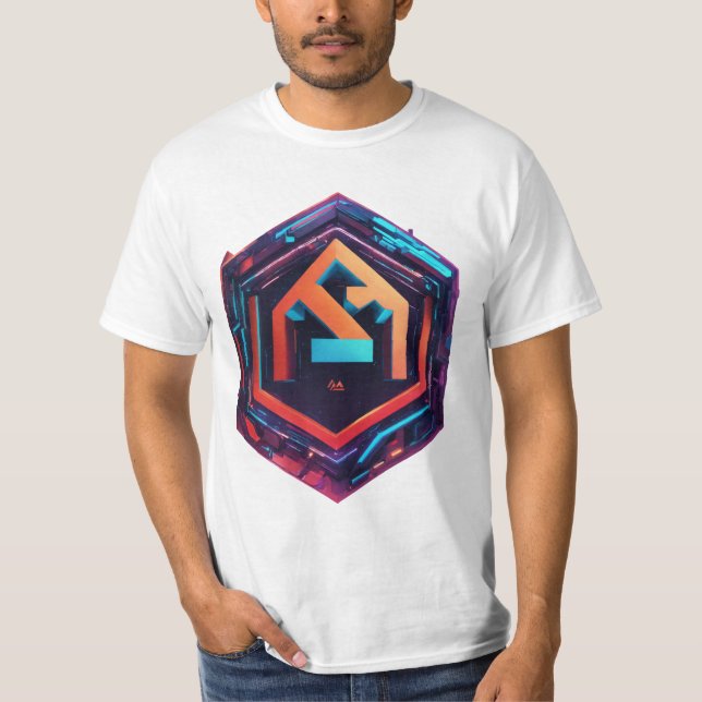 T-shirt Logo Tech Hex (Devant)