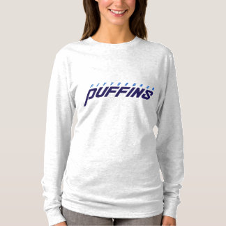T-shirt Logo texte des Puffins de Pittsburgh