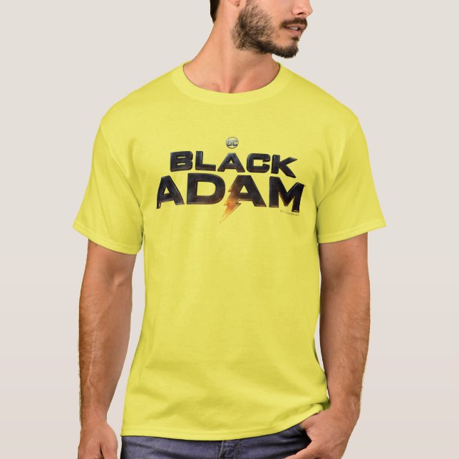 T-shirt Logo théâtral Black Adam (Devant)