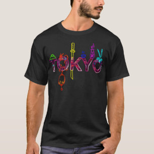 T-shirt Logo Tokyo Neon