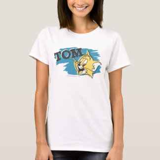 T-shirt Logo Tom Bleu et Jaune