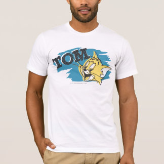 T-shirt Logo Tom Bleu et Jaune