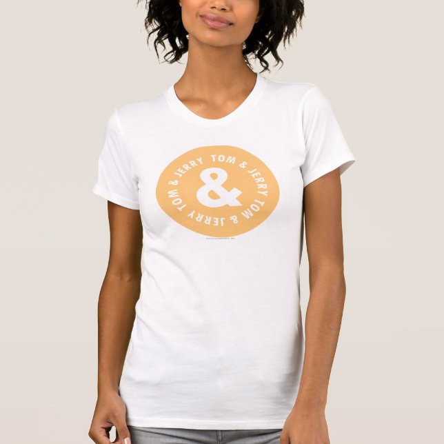 T-shirt Logo Tom et Jerry Round 5 (Devant)
