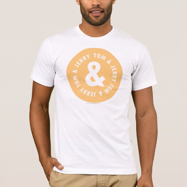 T-shirt Logo Tom et Jerry Round 5 (Devant)