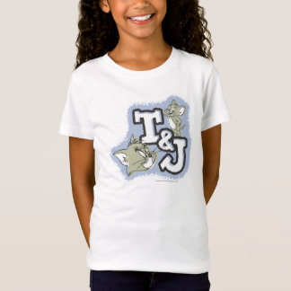 T-Shirt Logo Tom et Jerry T&J