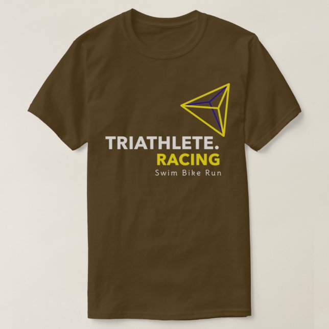 T-shirt Logo Triangle Triathlon (Design devant)