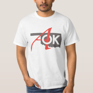 T-shirt Logo variable de couleur/style AOK