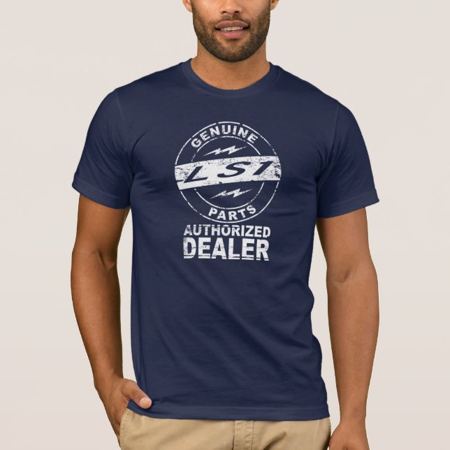 T-shirt Logo véritable 3 des pièces LS1 (Devant)