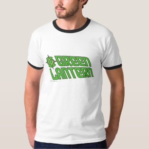 T-shirt Logo vert de lanterne incliné
