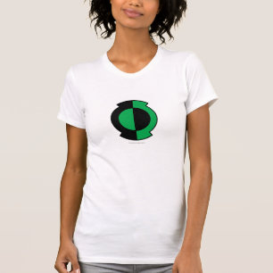T-shirt Logo vert de lanterne renversé