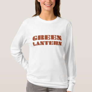 T-shirt Logo vert de lanterne - Tan