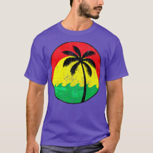 T-shirt Logo vintage de reggae