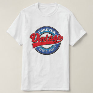 T-shirt logo vintage Gordes France