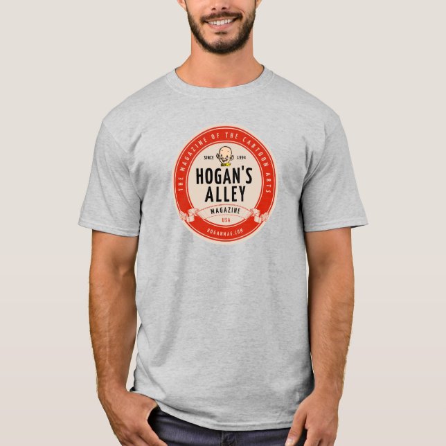 T-shirt Logo Vintage "Hogan's Alley" (Devant)