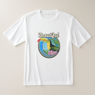 T-shirt Logo vintage style des îles Canaries beau