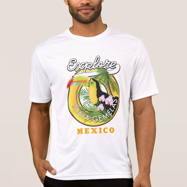 T-Shirt logo voyage Oaxaca Mexique (Devant)