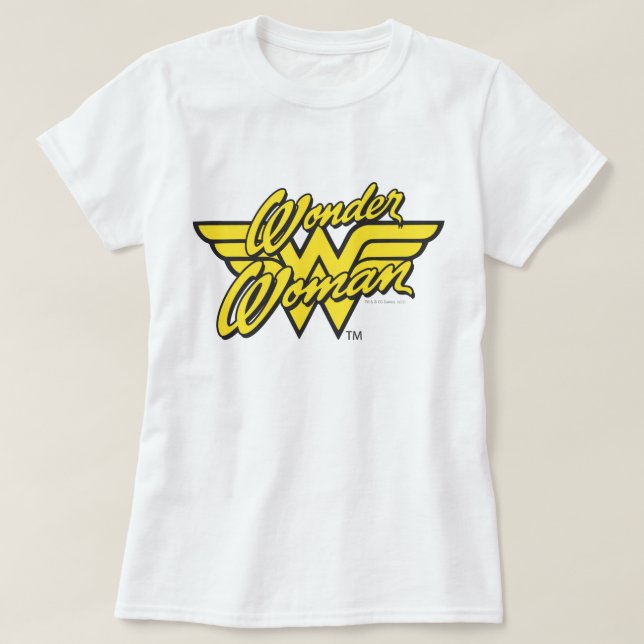 T-shirt Logo Wonder Woman 1 (Design devant)